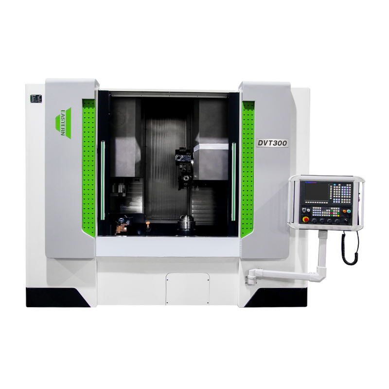 DVT300 Double Spindles and Double Turrets Vertical CNC Lathe