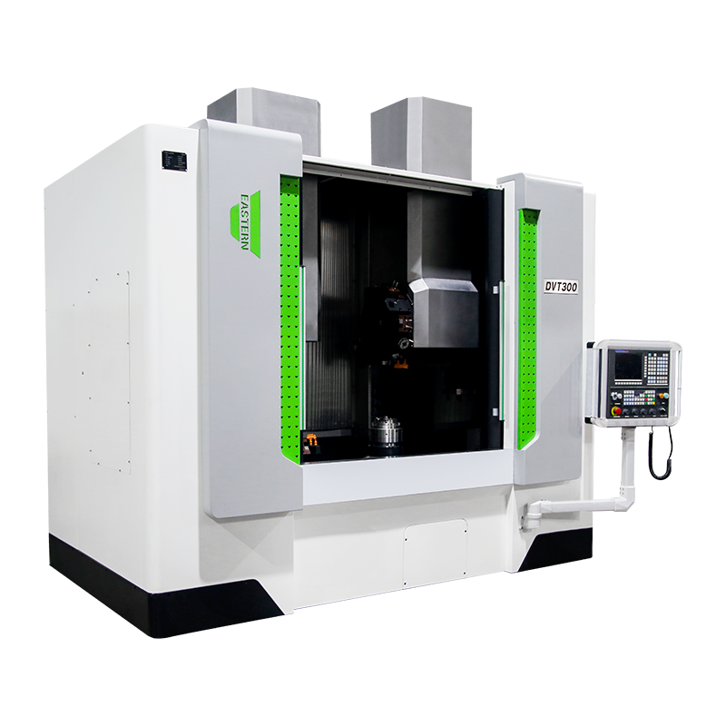 DVT300 CNC Вертикальный токарный станок с двумя шпинделями и двумя суппортами миниатюра 2