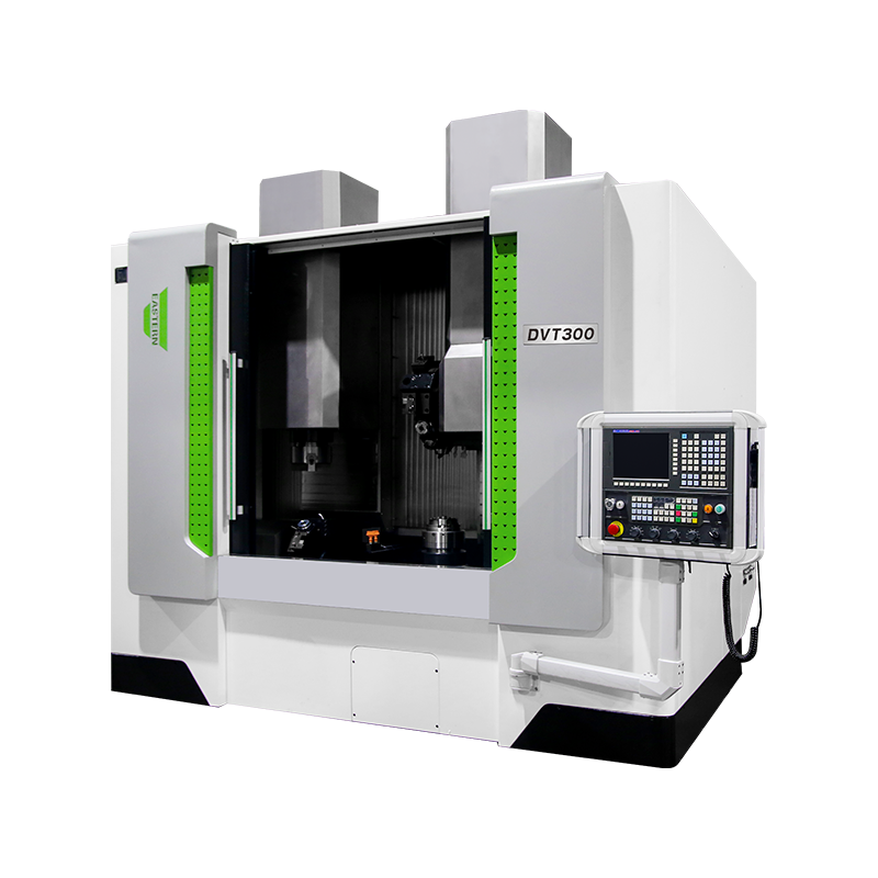 DVT300 CNC Вертикальный токарный станок с двумя шпинделями и двумя суппортами миниатюра 3