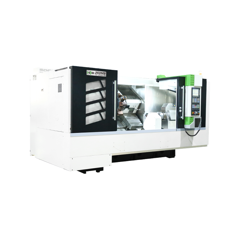 350M/350M-L/350MS CNC Токарно-фрезерный станок с наклонной станиной и контршпинделем для длинных валов миниатюра 3