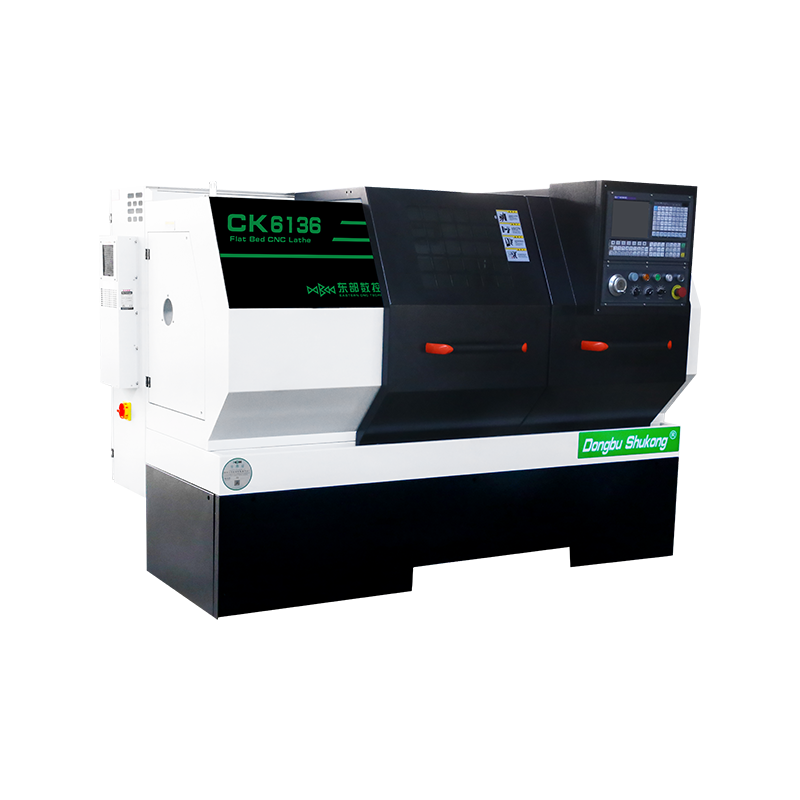 CK6136 CNC Sərt İstiqamətləndirici Reslərlə Horizontal Tokar Dəzgahı миниатюра 2
