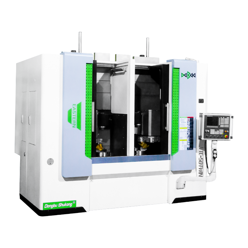 VTC50 CNC Высокоскоростной вертикальный токарный станок миниатюра 2