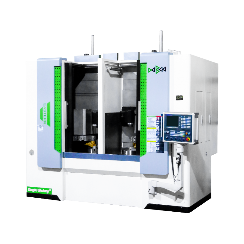 VTC50 CNC Высокоскоростной вертикальный токарный станок миниатюра 3
