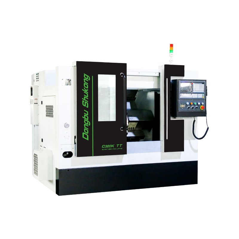 C320K TT CNC Высокоскоростной токарный станок с наклонной станиной миниатюра 2