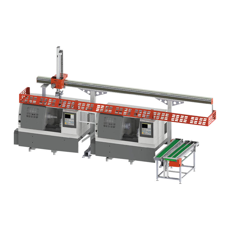 150200 Medium F Series CNC Lathe Automation Production Line