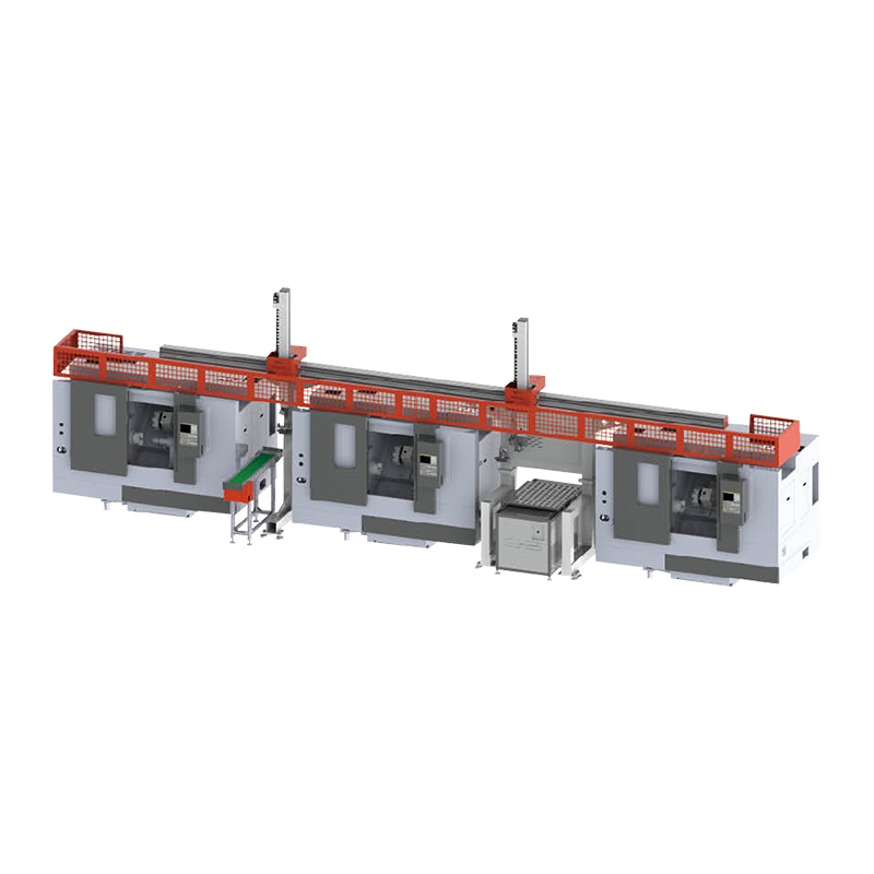 Double Arm Type N Series CNC Lathe Automation Production Line