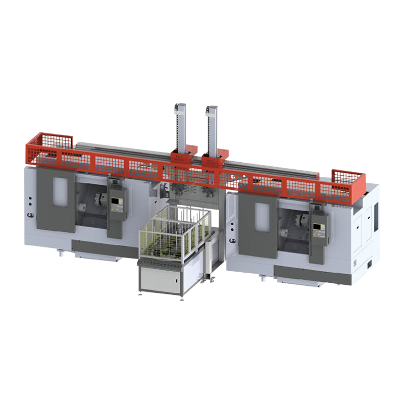 Double Arm Type M Series CNC Lathe Automation Production Line
