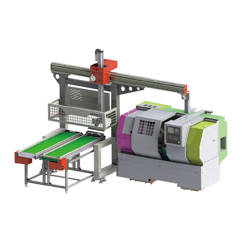 CNC Автоматическая производственная линия с двуплечим роботом серии M миниатюра 7