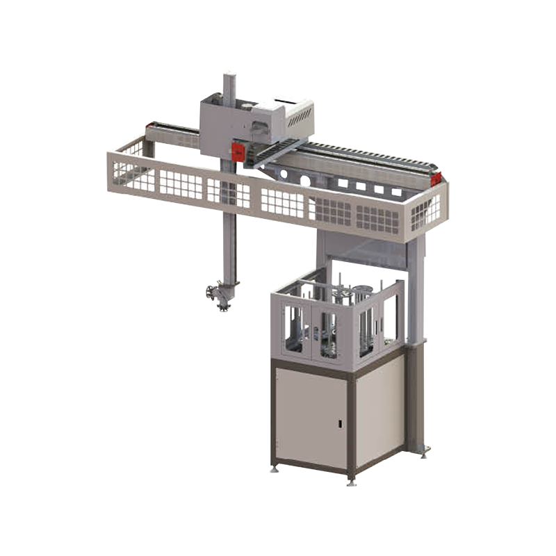 100150 Lightweight LS3 Series CNC Lathe Automation Production Line