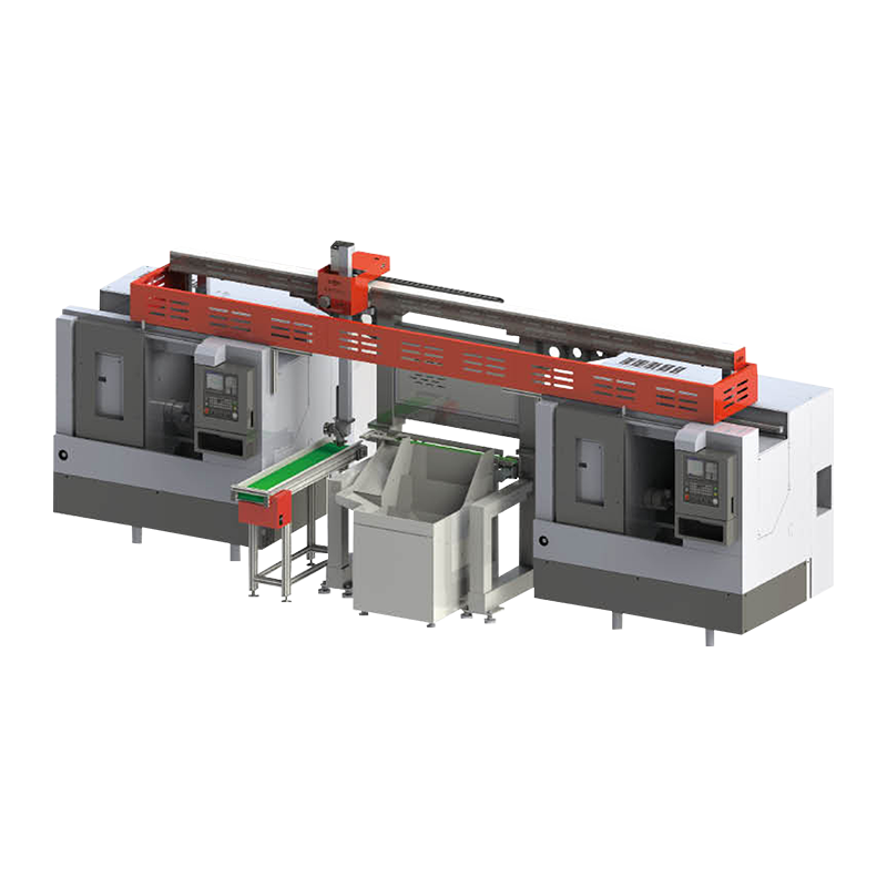 160160 Medium E Series CNC Lathe Automation Production Line