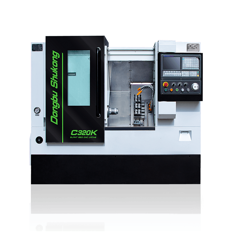 C320K Slant CNC Lathe With Gang Tooling