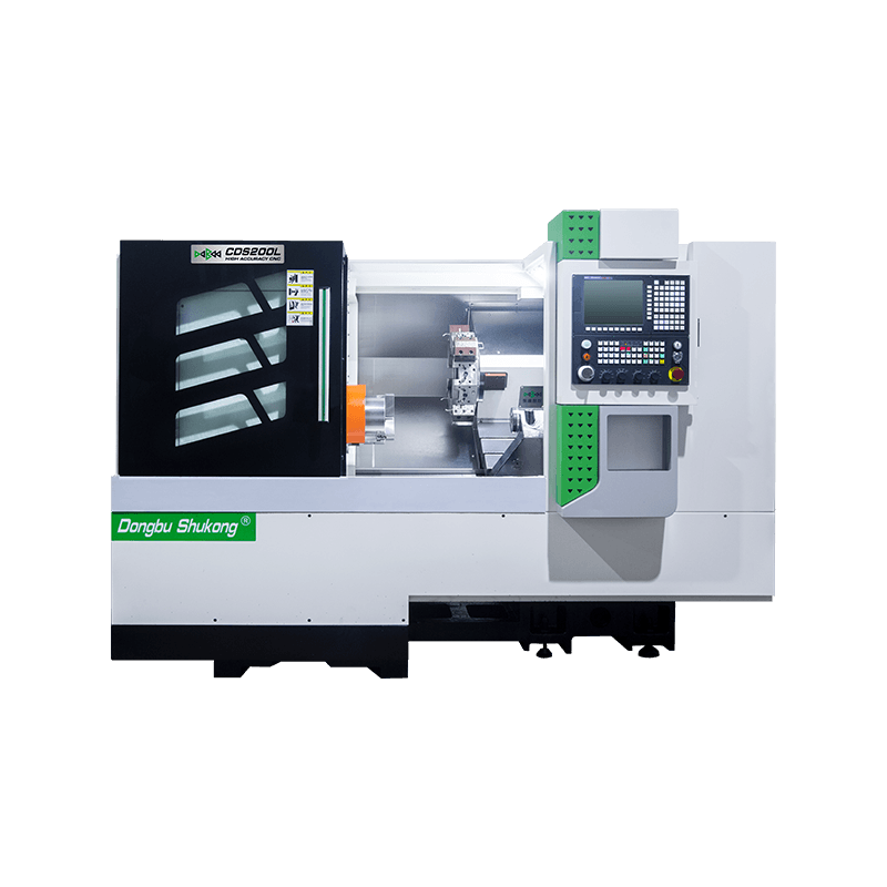 CDS200/CDS200L/CDS200M CNC Токарный станок с наклонной станиной и встроенным шпинделем миниатюра 3