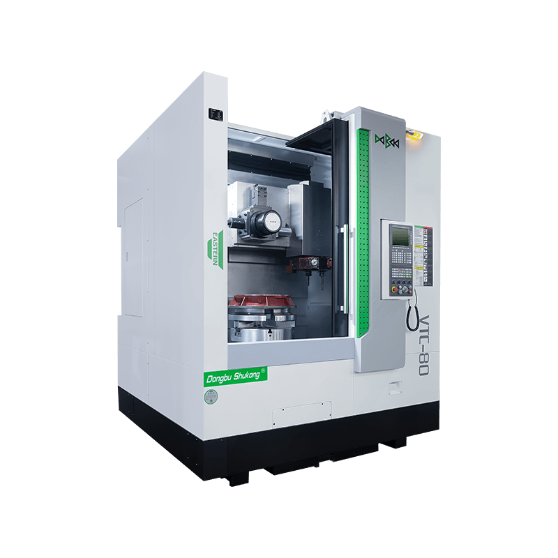 VTC80 CNC Вертикальный токарный станок миниатюра 3