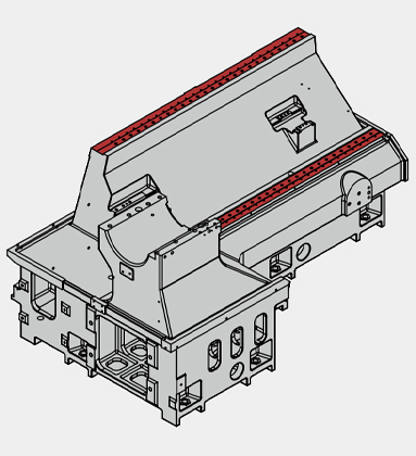 Z600/Z700 CNC Токарный станок миниатюра 3